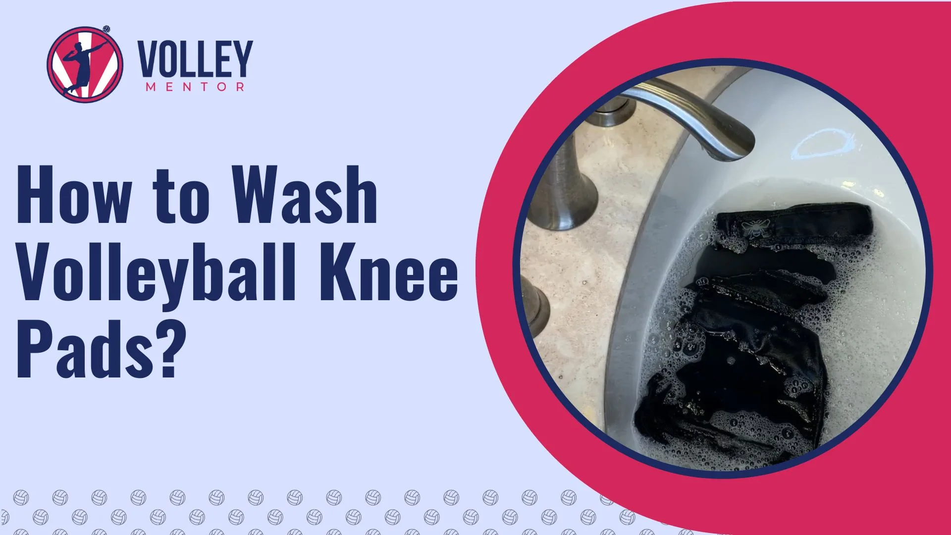 How to wash Volleyball Knee Pads